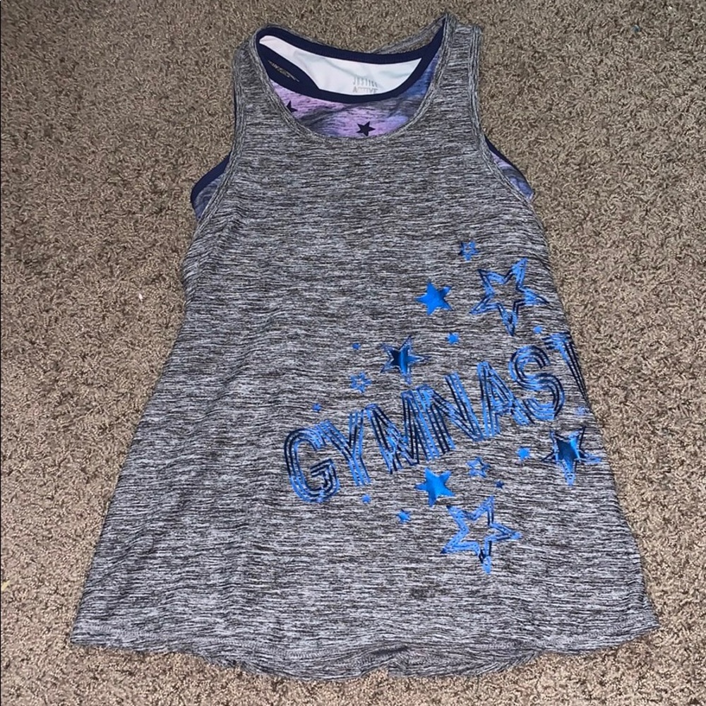 Girls gymnast tank top